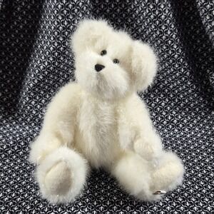 Vintage Boyds Bear Cream Plush Fully Jointed Teddy Undressed Archive Collection